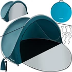 Kép 1/16 - Cipzáros pop-up strandsátor - 200x120x110cm