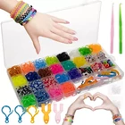 Kép 1/15 - DIY gumiékszer készlet kiegészítőkkel