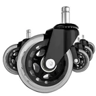 Kép 3/7 - Malatec kerekek irodai székhez - 5 db. 