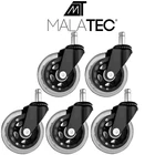 Kép 6/7 - Malatec kerekek irodai székhez - 5 db. 