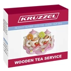 Kép 10/16 - Kruzzel fából készült teáskészlet 