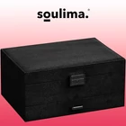 Kép 6/13 - Soulima ékszerdoboz, fekete
