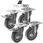 Kép 7/10 - Malatec forgókerekek 4 db-os készlet
