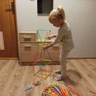 Kép 14/18 - Szívószál építő készlet 408 db