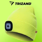 Kép 8/8 - Trizand téli sapka lámpával zöld