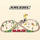 Kép 11/13 - Fából készült vasútpálya-Kruzzel 