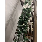 Kép 5/9 - Ruhhy hóval borított műfenyő girland 2.7 m HQ 