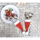 Kép 3/9 - Karácsonyi evőeszköz tartó 12 részes - Mikulássapka