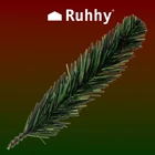 Kép 2/11 - Ruhhy műfenyő ágak 21 cm 40 db