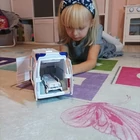 Kép 8/9 - Mentőautó + hang- és fényjelzések / nyitható ajtók / összecsukható hordágy
