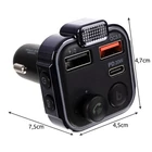 Kép 4/11 - Xtrobb Bluetooth FM adóvevő autós töltővel 12 v / 24 v