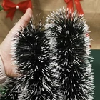 Kép 3/11 - Hosszú és vastag karácsonyfa girland 6 m / 15 cm - havas