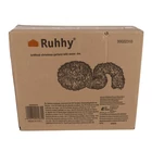 Kép 11/11 - Hosszú és vastag karácsonyfa girland 6 m / 15 cm - havas