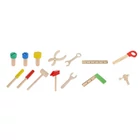 Kép 7/11 - Gyermek fa szerszámkészlet + doboz