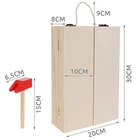 Kép 3/11 - Gyermek fa szerszámkészlet + doboz