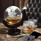 Kép 18/21 - Földgömb alakú whiskey kancsó készlet