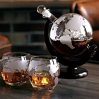 Kép 3/21 - Földgömb alakú whiskey kancsó készlet