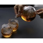 Kép 16/21 - Földgömb alakú whiskey kancsó készlet