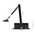 Kép 2/12 - Ajtócsukó fekete 40-60kg
