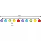 Kép 16/17 - Napelemes fényfüzér 3.5 méter