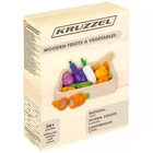 Kép 8/10 - Fából készült vágható zöldség-gyümölcs készlet