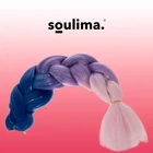 Kép 8/10 - Szintetikus hajfonat ombre