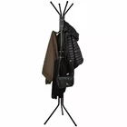 Kép 2/9 - Álló ruhafogas 170cm fekete