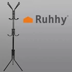 Kép 8/9 - Álló ruhafogas 170cm fekete