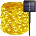 Kép 1/15 - Napelemes fényfüzér 15 m IP44