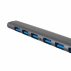 Kép 8/10 - Izoxis USB 7 portos HUB 