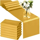 Kép 1/12 - Arany szatén asztali futó 900x36cm 