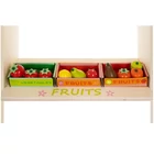 Kép 14/18 - Fa piaci stand kiegészítőkkel