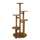 Kép 8/14 - 6 szintes virágállvány fából