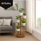 Kép 9/14 - 6 szintes virágállvány fából