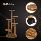 Kép 10/14 - 6 szintes virágállvány fából