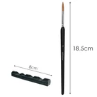 Kép 10/10 - Festőecset készlet tartóval, 11 db