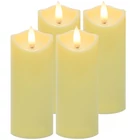 Kép 1/8 - 4 db-os LED gyertya készlet