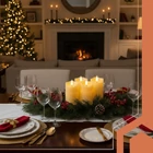 Kép 7/8 - 4 db-os LED gyertya készlet