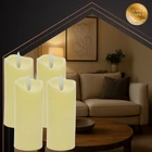 Kép 8/8 - 4 db-os LED gyertya készlet