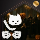 Kép 2/6 - 4 részes macska jelmez - fehér