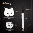 Kép 6/6 - 4 részes macska jelmez - fehér