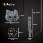 Kép 7/7 - 4 részes macska jelmez - szürke