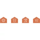 Kép 2/12 - Ruhhy 2000 W-os fekete ruhagőzölő