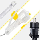 Kép 3/5 - Melegfehér karácsonyi fényfüzér, 100 LED