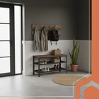 Kép 6/9 - Ruhhy Cipőtartó akasztóval 73cm