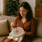 Kép 17/22 - Hímzőkészlet 100 színnel