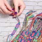 Kép 6/11 - 150 Színes hímzőfonal készlet vágóval