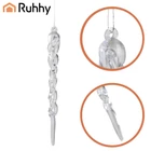 Kép 5/7 - Jégcsap karácsonyfadísz 12 db