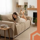 Kép 5/8 - RUHHY fűthető dupla takaró – 180×130 cm, bézs