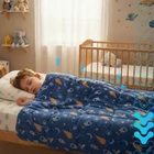 Kép 12/12 - Súlyozott paplan gyerekeknek 100x150cm (4kg)